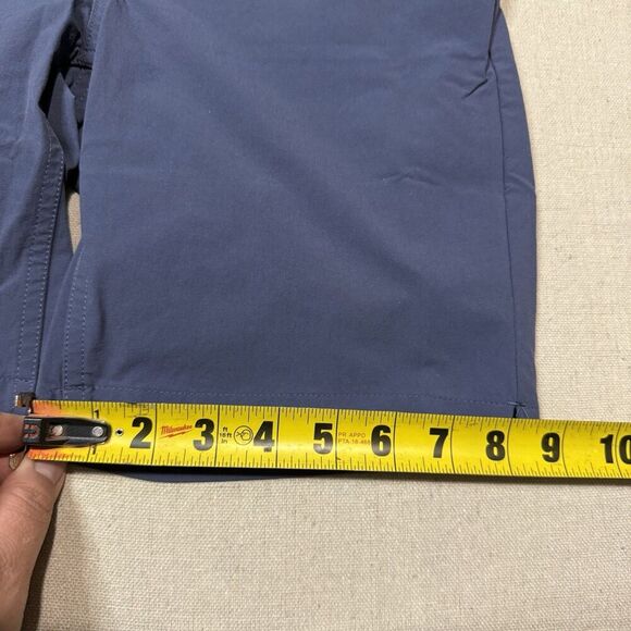 Patagonia Shorts Quandary Womens Size 2 Flat Front Grey Nylon Pockets 8” Inseam - Picture 5 of 6